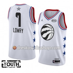 Dječji NBA Dres Toronto Raptors Kyle Lowry 7 2019 All-Star Jordan Brand Bijela Swingman